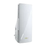 ASUS RP-BE58 range extender, white plug-in body, angled view from the left