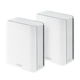 ASUS ZenWiFi BT8 mesh system, two white units (2-pack) side by side