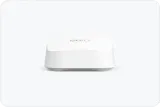 eero 7 Wi-Fi 7 router, white rounded square body, front view