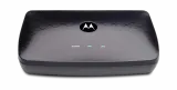 Motorola MM1025 MoCA 2.5 adapter, black low-profile body with power, LAN and link lights