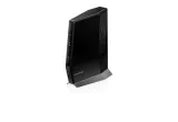 NETGEAR Nighthawk CAX80 cable modem router, black upright tower